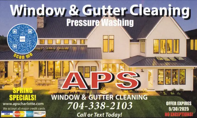 Monthly Cleaning Specials | APS Charlotte Deals  Savings   aps charlotte mobile ad new