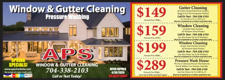 new aps charlotte specials