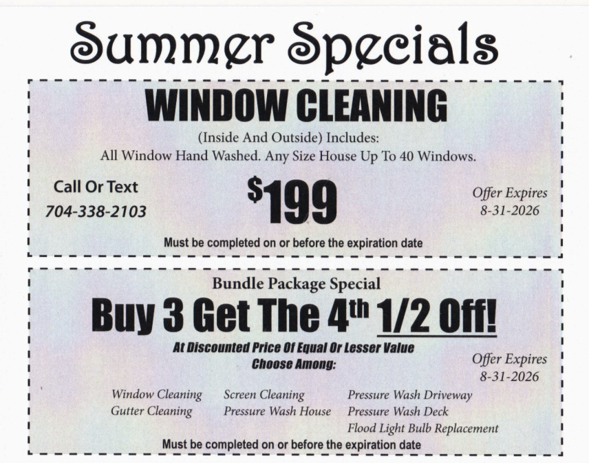 Explore APS Charlottes Exciting Specials for Home Services   Explore APS Charlottes Exciting Specials for Home Services   APS Specials