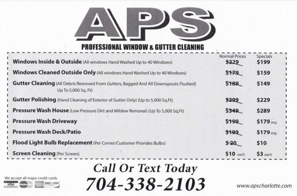 APS Charlotte Special